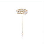 Starry Series Gold Accent Soft Chain Ring - COCOKIM