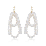 Starry Series Short Hoop Drop Earrings - COCOKIM