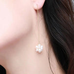 Starry Series Single Cluster Floral Ear Thread - COCOKIM