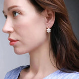 Starry Series Single Cluster Floral Ear Thread - COCOKIM